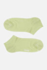 Mısırlı Kadın Bambu Tekli Yeşil Yazlık Patik Çorap