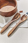 Ahşap Salata Servis Seti