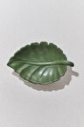 Leaf 1 Seramik Dekoratif Tabak M