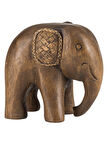 Ahşap Fil Dekoratif Obje S