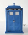 TARDIS Temalı 3D Baskı LED Gece Lambası – USB, Açma/Kapama Düğmeli