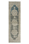 99x326 cm Soluk Eski Anadolu Koridor Halısı, Türünün Tek Eşsiz Koridor Halısı
