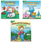 Adeda Osman Abalı Dikkati Güçlendirme Gelişimsel 3'lü Çocuk Hikaye Seti 3 - 7 Yaş