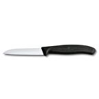VICTORINOX SOYMA BIÇAĞI 8CM DÜZ SC F SİYAH 