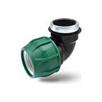 YEŞİL SERİ KABLİN İÇTEN DİŞLİ ( DİŞİ ) DİRSEK ( 32 X 1" )