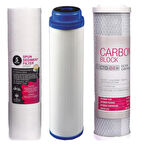 İhlas Aura Cebilon Compact Uyumlu Ön Filtre Seti ,3'lü Filtre Seti