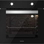 Silverline BO6501B01 - CS5343B01 - 3490 Oslo Siyah Ankastre Set