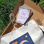 Manevi Koleksiyon Seti | Oruç  Çizelgem | Kalem | Zikirmatik | Tespih | Bez Çanta Hediyeli