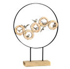 Crearthome Çemberde Kuş Dekor Obje 10*41*55 CM AK.IT0194