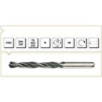 Mte Hss Dın 338 Silindirik Saplı Kısa Matkap Ucu - Haddeli 8,5 mm