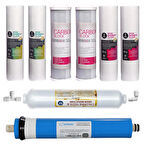 Su Arıtma Cihazı Filtre Seti 8'li