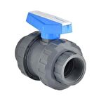 PVC KÜRESEL SU VANASI ÇİFT TARAF İÇTEN DİŞLİ ( Ø 40 ) ( 1 ADET )