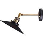 Eskitme Metal Salon - Yatak Odası Duvar Siyah Aplik