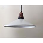 Mylight Retro Mat Beyaz Metal Sarkıt Avize Rustik Tekli