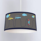 Çocuk Odası Dijital Baskılı Sarkıt Avize Model 005