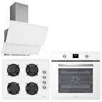 Luno Beyaz Max Ankastre Set 3420.9.W02 - L365W01 - F504W01