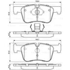 Ön Balata Bmw 1-serı 10->(f20)/3-serı 11->(f30)/4-serı 13->(f32) 