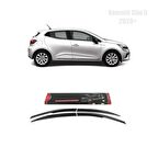 Renault Clio 5 Mugen Cam Rüzgarlığı 2019 sonrası 4'lü Sunplex