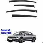 Vw Passat B8 Mugen Cam Rüzgarlığı 2015-2020 arası 4'lü Sunplex