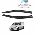 Vw Caddy Mugen Cam Rüzgarlığı 2021 sonrası 2'li  Sunplex