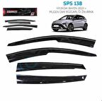 Hyundai Bayon Mugen Cam Rüzgarlığı 2022 sonrası 4'lü Sunplex