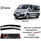 Opel Vivaro Mugen Cam Rüzgarlığı 2003-2014 arası 2'li Sunplex
