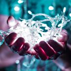 10 METRE BEYAZ LED IŞIK CHRİSTMAS TREE WHİTE LED LİGHT 220V 100 LED BEYAZ ÇAM AĞACI IŞIKLARI