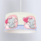 Çocuk Odası Dijital Baskılı Sarkıt Avize Model 018