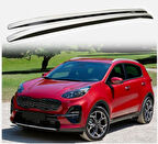 Kia Sportage tavan kenar rayı çıtası oem krom 2016-2021 arası uyumlu