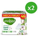 Molped Normal Hijyenik Ped 2x46 Adet