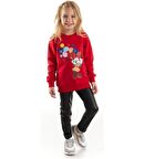 MINNIE MOUSE Lisanslı Kız Çocuk Sweatshirt 20166