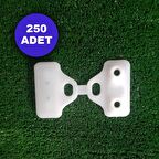 250 ADET SERA PERDE VE TÜL TUTTURUCU KLİPS GÖLGELEME KLİPSİ SABİTLEME KLİPSİ