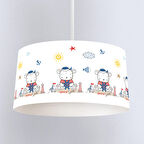 Çocuk Odası Dijital Baskılı Sarkıt Avize Model 026