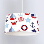 Çocuk Odası Dijital Baskılı Sarkıt Avize Model 027