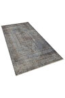 Eşsiz Güzelliğe Sahip Vintage Eskitme Halı 120 x 232 cm 7773