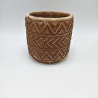 DEKORATİF EL YAPIMI SAKSI