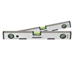 Master Alüminyum Mıknatıslı Su Terazi 80 cm Gri