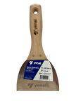 YENAL Profesyonel Paslanmaz Çelik Ahşap Saplı Macun Ispatula 12cm