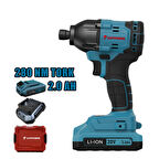 Catpower Akülü Torklu Vidalama Kömürsüz Takım Çantalı CAT4222