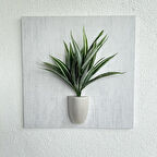 Kabartma Dokulu, Kurdela Çiçekli Tablo