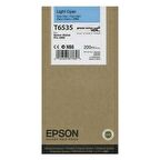 Epson T6535 C13T653500 Açık Mavi Kartuş Eski