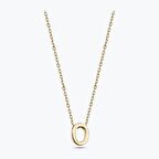 Altın O Harfi Kolye