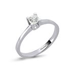 Altın Tektaş Yüzük