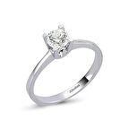 Altın Tektaş Yüzük