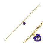 Altın Kalp Bileklik