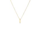 Altın I Harfi Kolye