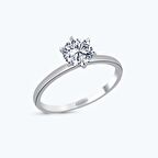 Altın Tektaş Yüzük