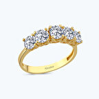 Altın Beştaş Yüzük