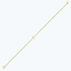 Altın J Harfi Bileklik