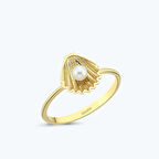 Altın İnci Yüzük